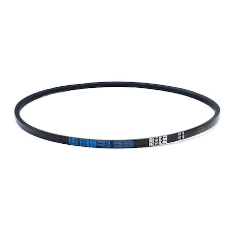 D&D B57/5L600 Classical V-Belt, 60 in Outside Length, 21/32 in Top Width, 1 Ribs B57/5L600